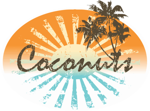 Coconuts Caribbean Beach Bar & Grill logo