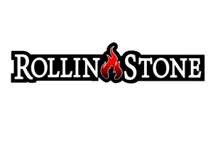 Rollin Stone Wood Fired Pizza home logo