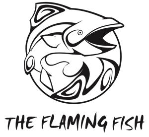 The Flaming Fish home logo