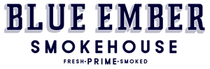 Blue Ember Smokehouse home logo