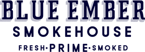 Blue Ember Smokehouse home logo