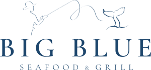 Big Blue Seafood and Grill home logo