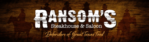 Ransom's Steakhouse and Saloon home logo