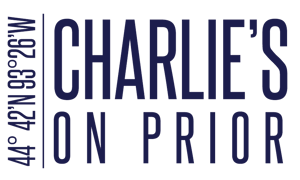 Charlie's on Prior home logo