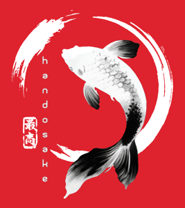 HandoSake Sushi home logo