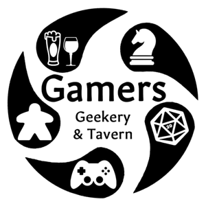 Gamers Geekery & Tavern home logo