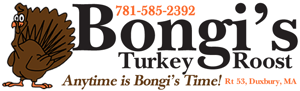 Bongi's Turkey Roost home logo