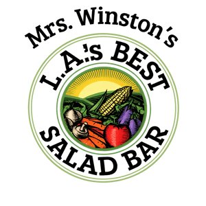Mrs. Winston's - L.A.'s Best Salad & Juice Bar home logo