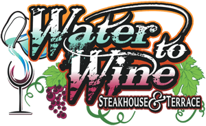 Water to Wine Steakhouse & Terrace home logo