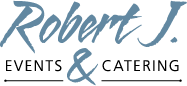 Robert J Events & Catering home logo