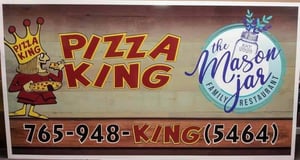 Pizza King Fairmount, IN home logo
