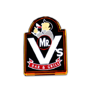 Mr. V's Bar and Grill home logo