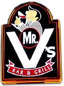 Mr. V's Bar and Grill home logo