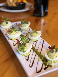 Deviled Eggs Kitchen Cast Iron Tavern Restaurant In Golden Co