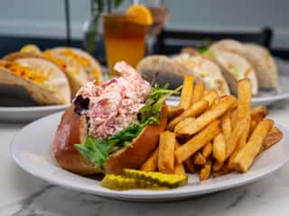 New England Lobster Roll Lunch Dinner Menu Wickford On The Water American Restaurant In North Kingstown Ri