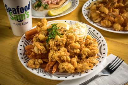 Fried Cape Cod Whole Belly Clam Plate Express Lunch Seafood