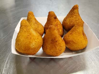 Coxinha Chicken Croquettes Food Truck 1st Brazilian Bbq Restaurant In Marietta Ga