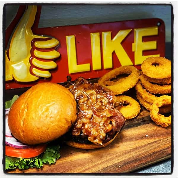 Bacon Jam Cheeseburger