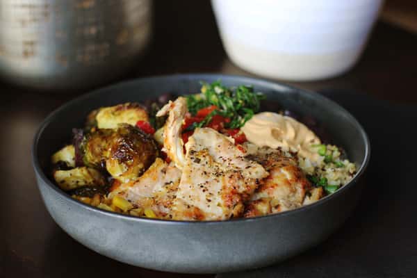 Chicken Thigh Bowl - Bossa Nova Brazilian Cuisine - Brazilian