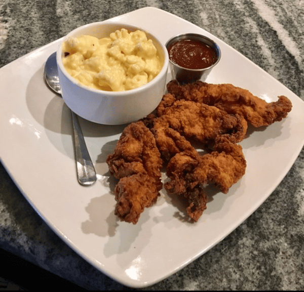 Kids Chicken Tenders and Mac and Cheese