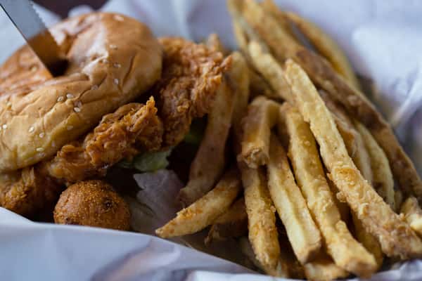 Chicken Fried Steak Sandwich