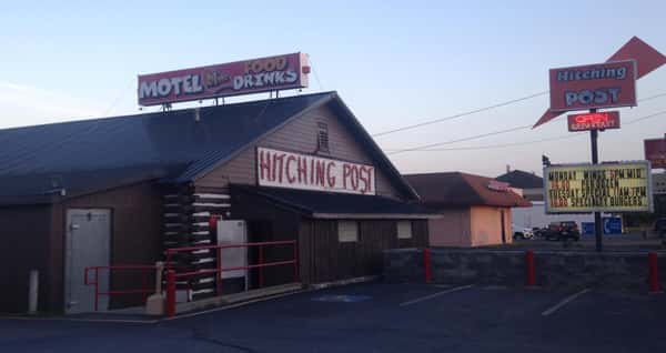 Exterior of The Hitching Post