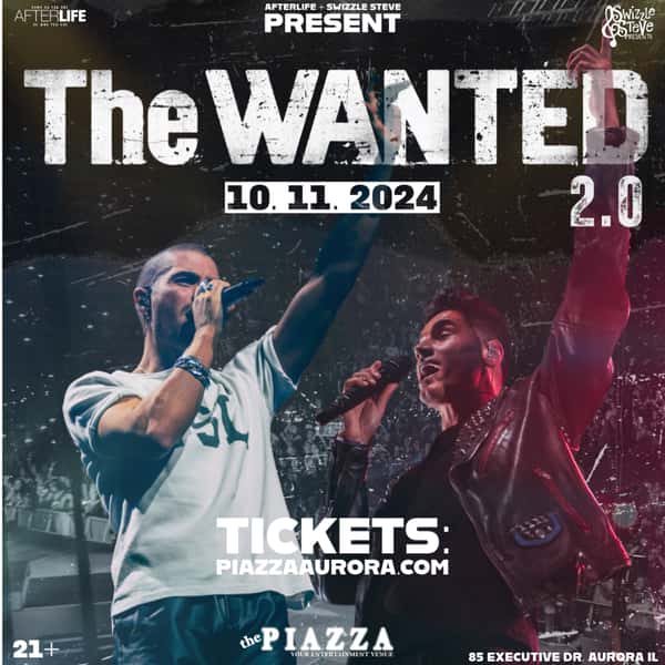 The Wanted - 2024 US Tour - #Afterlife - the PIAZZA - Live