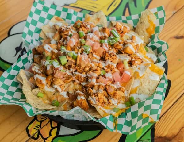 Buff Chicken Nachos