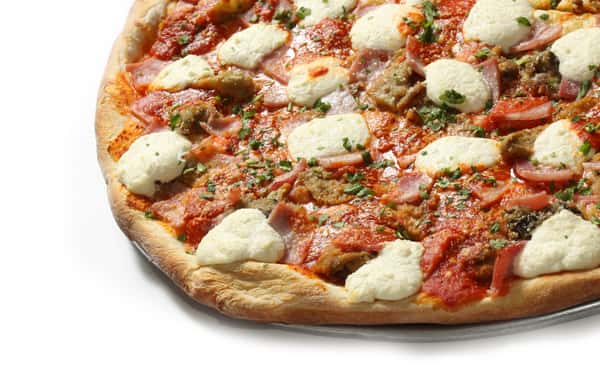 Eggplant Rollatini Pizza