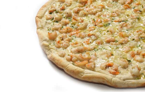Shrimp Scampi Pizza