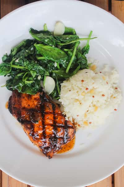 Honey Bourbon Salmon