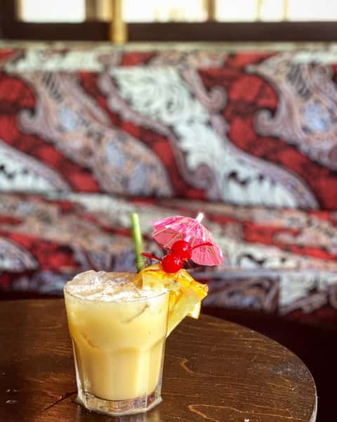 frothy drink