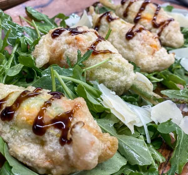 Zucchini blossoms