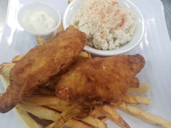 English Style Fish N Chips