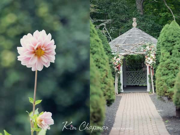ceremony and flowers