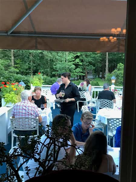 party on the patio