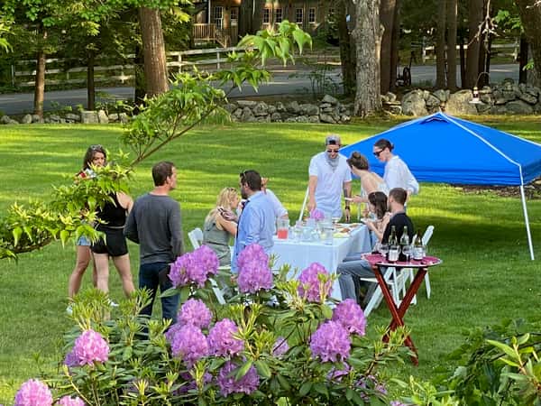 party in the lawn