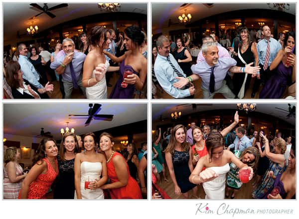 dancing at reception