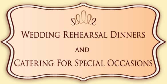 catering sign