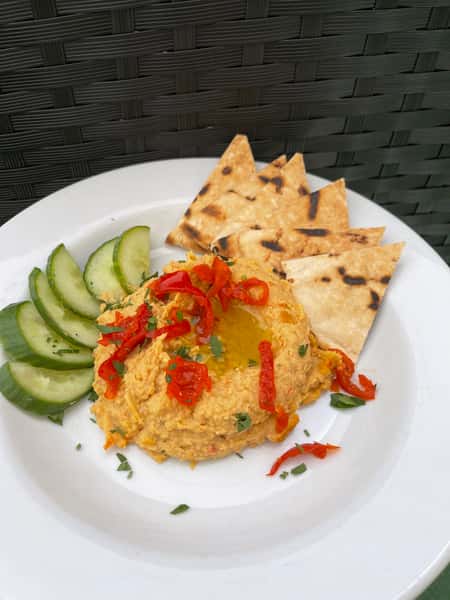 Roasted Red Pepper Hummus