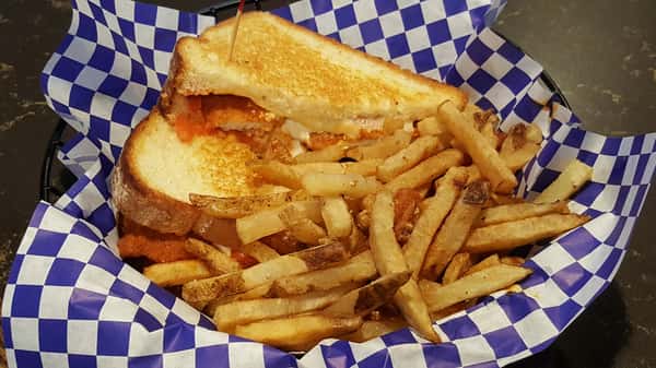 Buffalo Chicken Finger Melt
