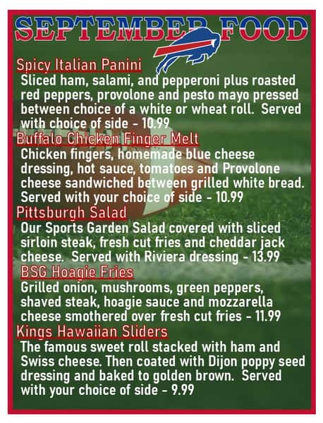 Monthly Food Features