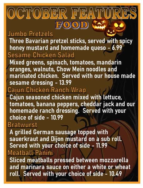 Monthly Food Features