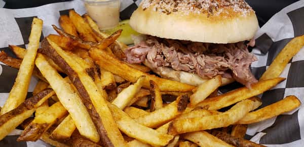 Shaved Rib on Weck
