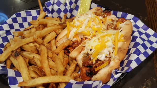 BBQ Pulled Pork Dog