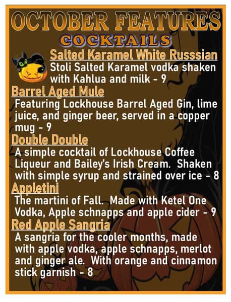 Monthly Cocktail Features