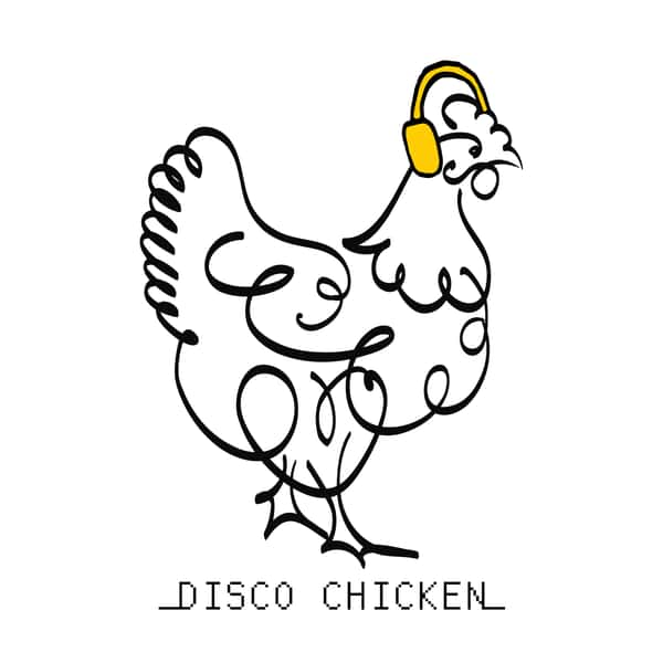 disco chicken logo