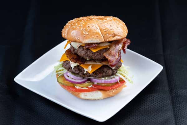 Bacon Avocado Cheeseburger