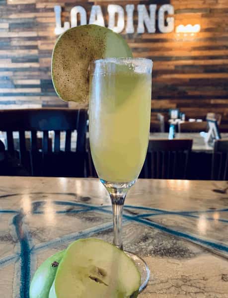 Sour Green Apple Mimosa