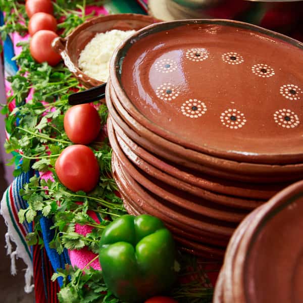 mexican style dishes & salad